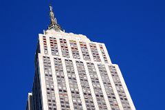 New York City Empire State Building 03B View From Below Close up.jpg